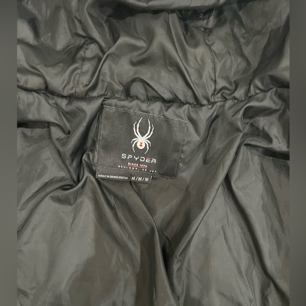 SPYDER CIRCUIT INSULATED Winter HOODED Puffer JACKET Mens size medium - Picture 4 of 6